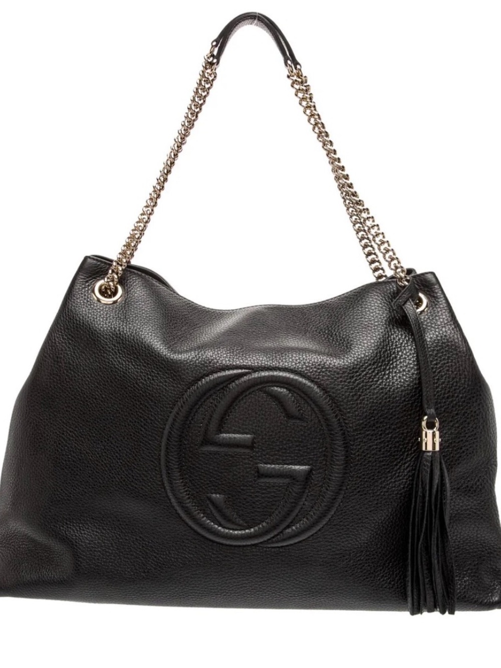 Black Gucci hobo large Interlocking G Soho Large